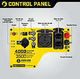 Генератор Інверторний 4.5 кВт З Відкритою Рамою І Дистанційним Запуском Від Компанії Champion, фото 3