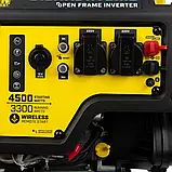 Генератор Інверторний 4.5 кВт З Відкритою Рамою І Дистанційним Запуском Від Компанії Champion, фото 9