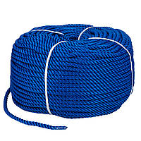 Веревка Polyester 3 Strand Rope 12Mm*200M Blue