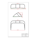 Вітрове Скло На Лодку Об 1 Та Обь M Акрілове Gala, фото 6