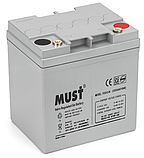 Гелевий Акумулятор Must 12V 24Ah Fcg12-24, фото 3