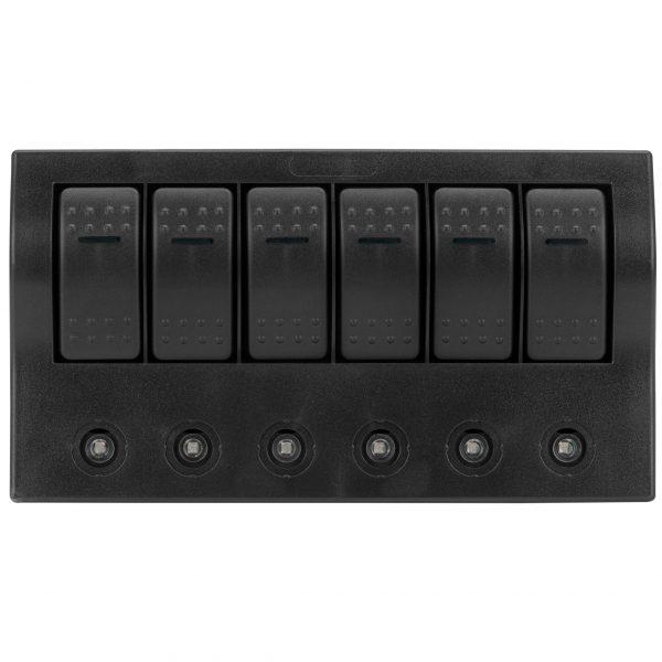 Панель Перемикачів З Автоматами Та Led 6 Перемикачів Hf60-006Ap, фото 1