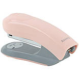 Степлер Welle-2 пласт., №24/6, 20 арк., Pastelini, рожевий, фото 2