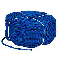 Веревка Polyester 3 Strand Rope 8Mm*200M Blue