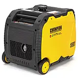 Генератор Інверторний 4500Вт Газ+Бензин У Кожусі Champion, фото 3