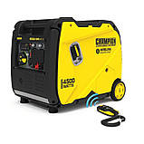 Інверторний генератор Champion закритого типу 4500ВТ електростартер, фото 2