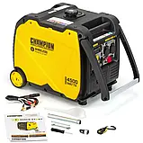 Інверторний генератор Champion закритого типу 4500ВТ електростартер, фото 5