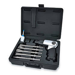 Молоток пневматичний набір у кейсі 5 зубил GDAI0705 TOPTUL