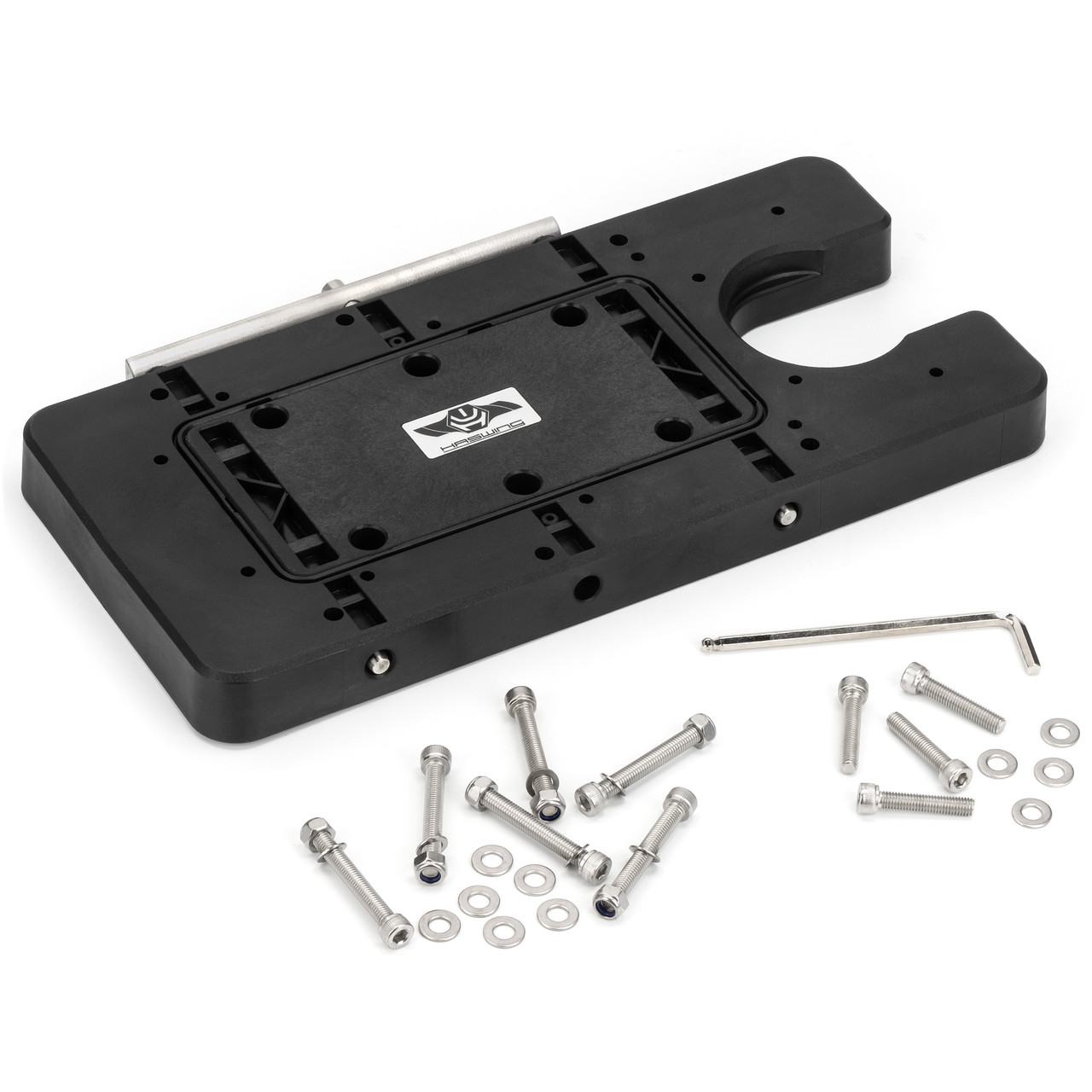 Універсальна швидкознімна платформа для носового кріплення моторів Haswing посилена, фото 1