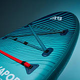 Надувна дошка для серфінгу Aqua Marina Vapor SUP з веслом, повідцем, рюкзаком і насосом 315 х 79 х 15 см, фото 5