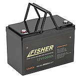 Акумулятор Fisher LiFePO4 12.8V 100Ah, фото 2