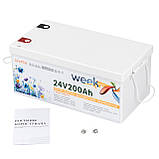 Комплект гібридного інвертора Weekender PRSW-3500TC DC 24V та акумулятора 200Ah, фото 4