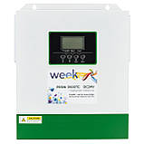 Комплект гібридного інвертора Weekender PRSW-3500TC DC 24V та акумулятора 200Ah, фото 2