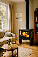 Тристороння дров’яна піч Plamen Eco 50