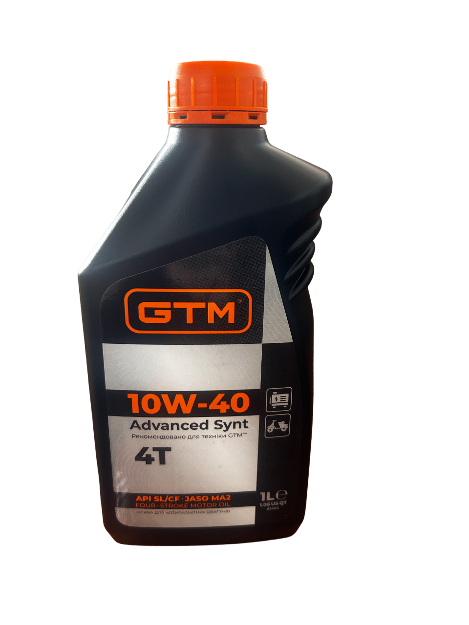 GTM Змазка 10W-40 (1л) для 4-х тактн. двигунів