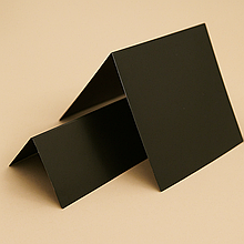 Цінники крейдяні 100 штук 5х10 см V-подібний подвійний  (для написів крейдою і маркером) грифельні