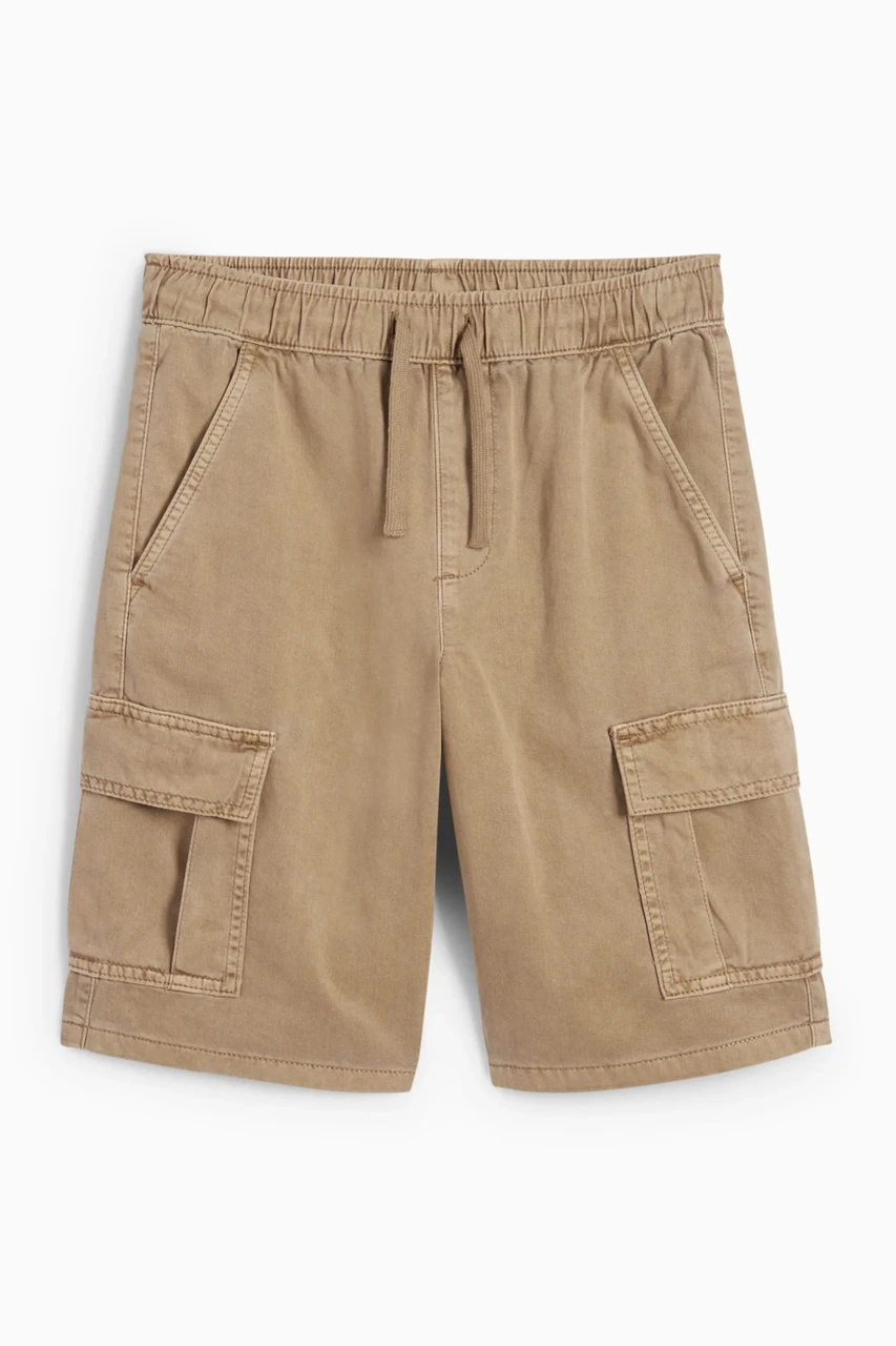 Шорти шорти карго бежеві C&A 140, 152, 158, 170см, фото 1