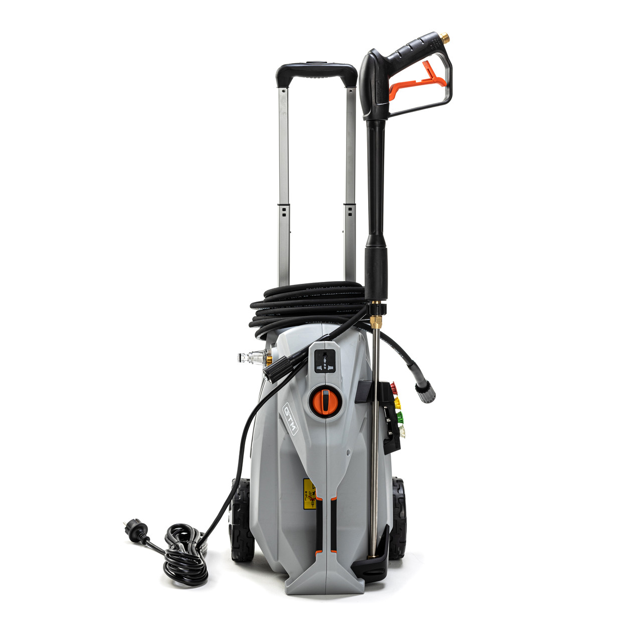 GTM Мийка в/т LT890 інд.двигун, тиск - 130/190бар, прод 11л/хв, шланг 10м, алюм. помпа