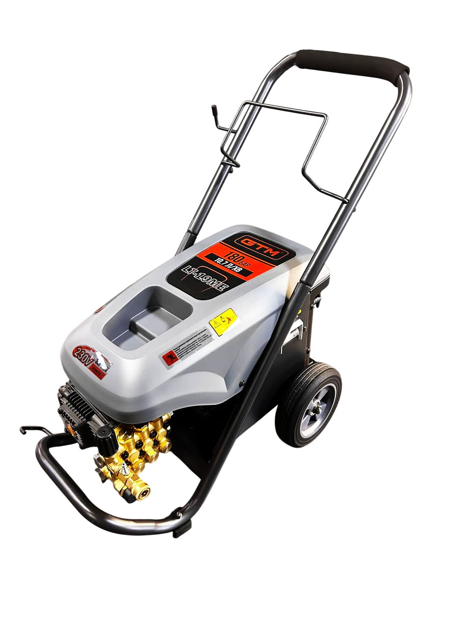 GTM Мойка в/т LT-19ME инд.двигатель, давление - 180бар, прод 11л/мин, шланг 10м, алюм.мпа