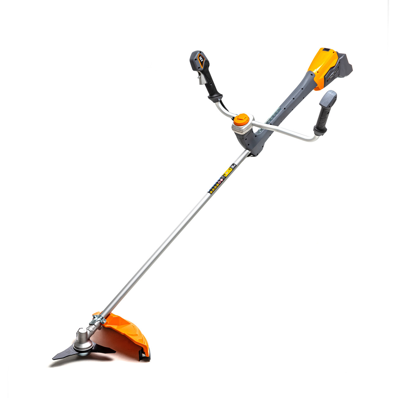 GTM Кущоріз акум. BC56/1800BL, 56В, ширина косіння 25/42см, ніж + косильна головка, КАРКАС