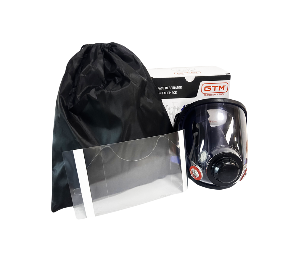 GTM Маска повнолицьова GTM 6800 середній розмір (без фільтрів)