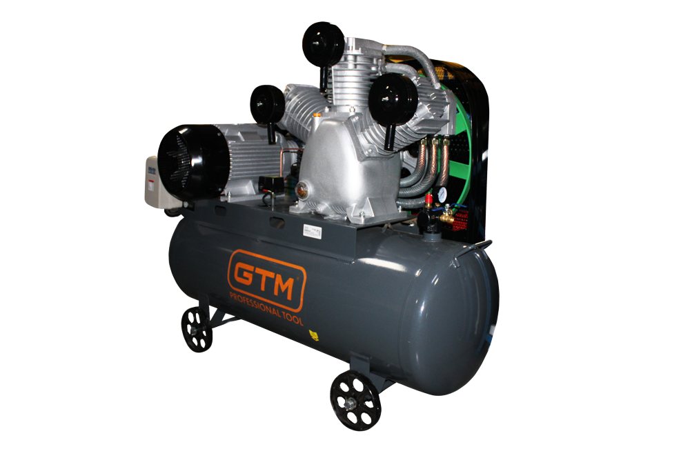 GTM Компресор рес-300л 2200/1500л/хв 11кВт 10бар 380В 3 циліндри V-под.