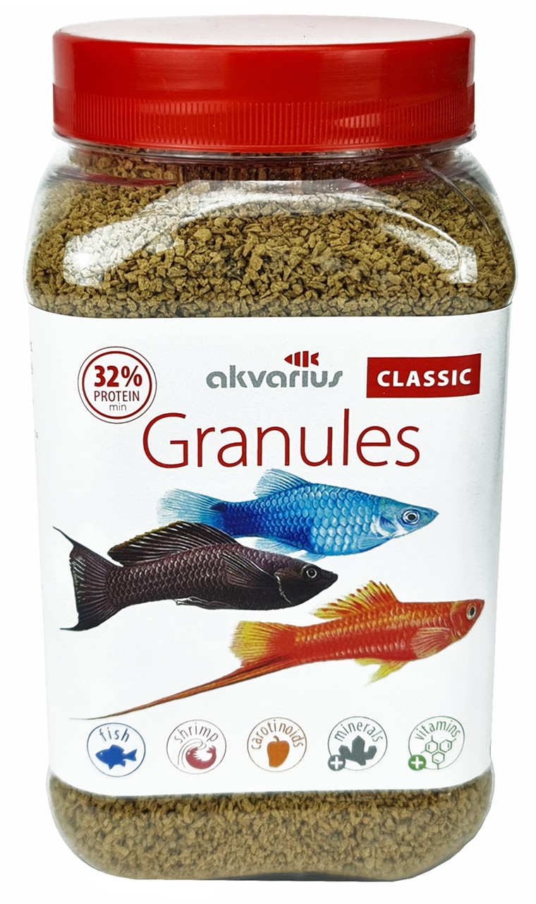 Корм Акваріус, Classic Menu - Granules 250 Корм для акваріумних риб в гранулих