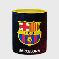 Чашка с принтом Barcelona Барселона 330 мл (цвет чашки на выбор)