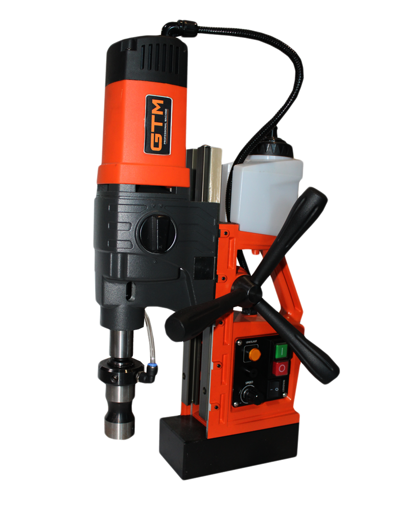 GTM Верстат свердлильний з електромагнітним тримачем 1700Вт OND-48/2WDO 100-510 об/хв. у кейсі