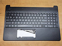 HP 15S-FQ 15-DY Корпус C (топкейс, средняя часть) + клавиатура (состояние неизвестно)