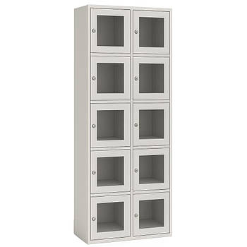 Локер з прозорими дверцятами ШЯ/С-300/2-5