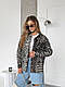 Жіноча джинсова сорочка; Колір: леопард; Розмір: 42-46, 48-52 ;, фото 2