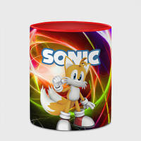 Чашка с принтом Майлз Тейлз Прауэр - Sonic - Видеоигра 330 мл (цвет чашки на выбор)