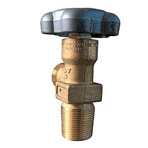 Балонний вентиль Cavagna 25E Італія W27.8, G3/4 бокова різьба, для кисню та CO₂, фото 4