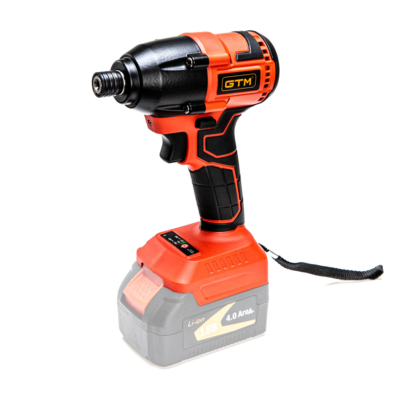 GTM Гвинтокрут ударний акум. (Impact) IS18/320BL, 18В, 320Нм, 0-3000 об/хв, КАРКАС (без АКБ і ЗП)