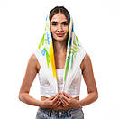 Хустка шовкова Сонячна квітка, фото 4