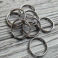 Кільце для ключів дротове 20 мм Темний Нікель