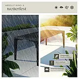 Обідній стіл із технороту Foggia 196 см, сірий колір, фото 8