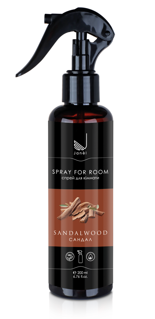 Спрей для кімнати Janel - Sandalwood, сандал, фото 1