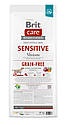 Сухий корм Brit Care Dog Grain-free Sensitive для собак з чутливим травленням, беззерновий з олениною, 12 кг, фото 5