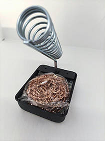 Підставка для паяльника HandsKit 218A з латунною стружкою, металева