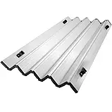 Стіл для гриль-вечірок із сітчастою полицею Tina, срібний колір, фото 8