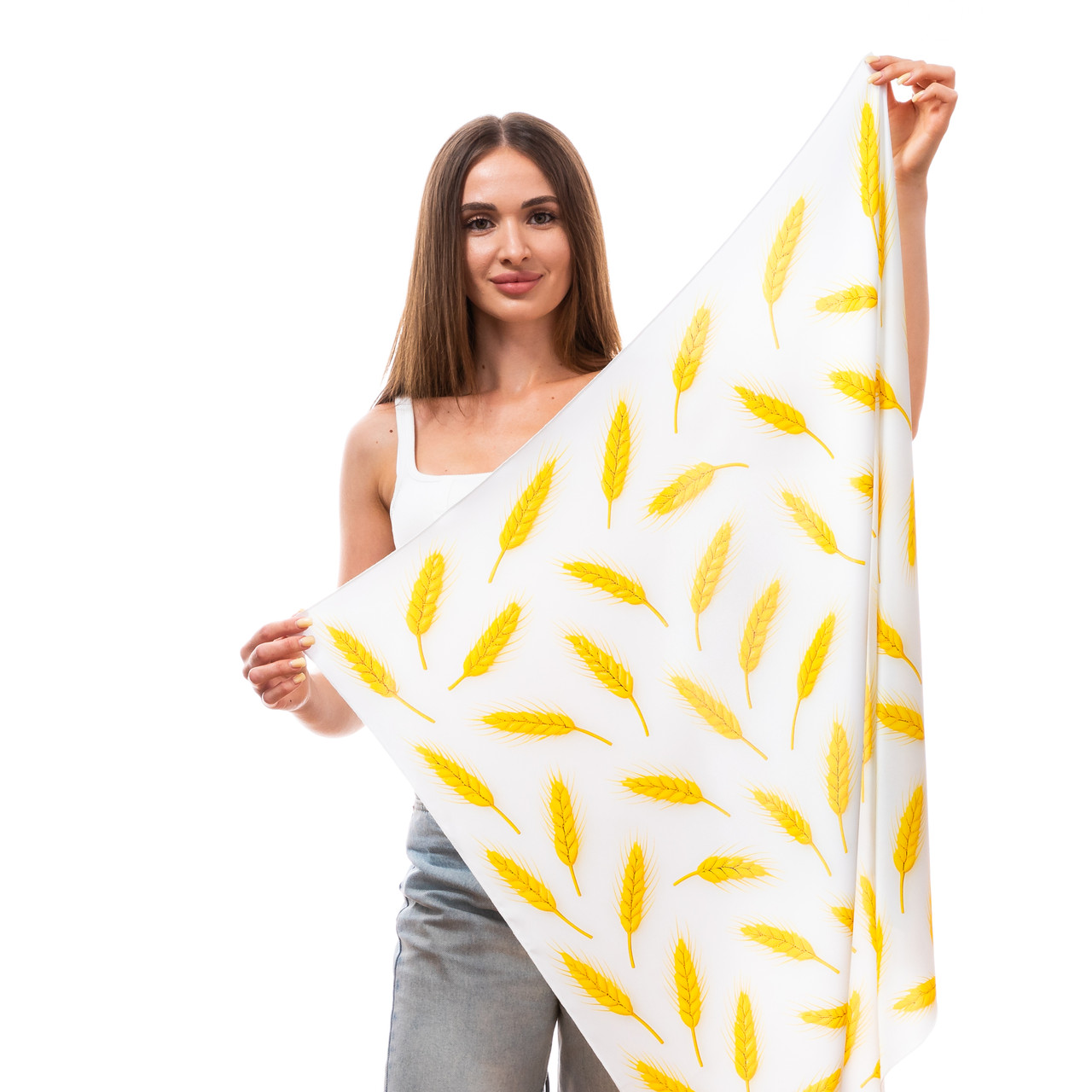 Хустка шовкова Дух поля, фото 1