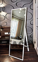 Велике підлогове дзеркало Facet 2205 60х170 см на ніжці-опорі в повний зріст в примірочну, спальню, передпокій, вітальню, рама МДФ