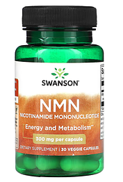 NMN 300 мг Swanson 30 капсул