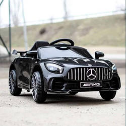 Дитячий автомобіль Мерседес GTR-S Чорний Eva