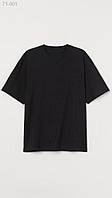 Дитяча футболка(оверсайз) - чорна - 71-001