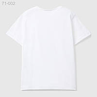 Дитяча футболка(оверсайз) - біла - 71-002