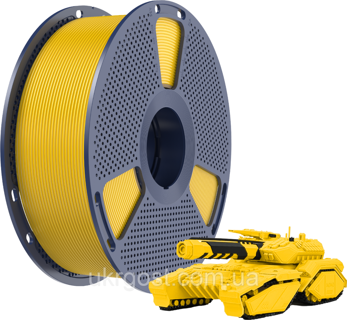 SUNLU PETG Vivid Yellow/Яскраво-жовтий 1,75 мм 1 кг Пластик Філамент для 3D принтера FDM