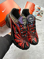 Чоловічі кросівки Skepta Nike Air Max Tailwind 5 Red Bloody Chrome Найк Скепта Аїр Макс червоні шкіра, фото 2